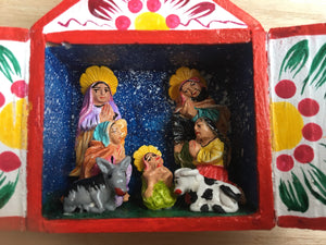 Nativity Scene, Nativity Set, Retablos