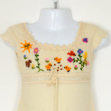 Load image into Gallery viewer, Girl Dress, Summer Girl Dress, Baby summer dress (Hand embroidered 100% organic)