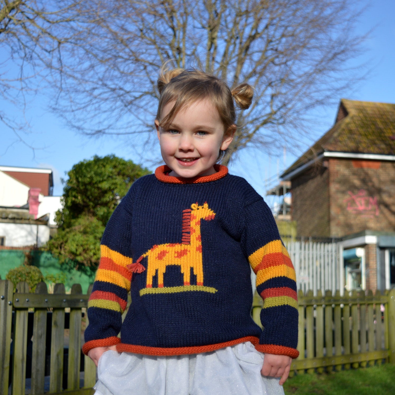 Kids knit clearance sweater