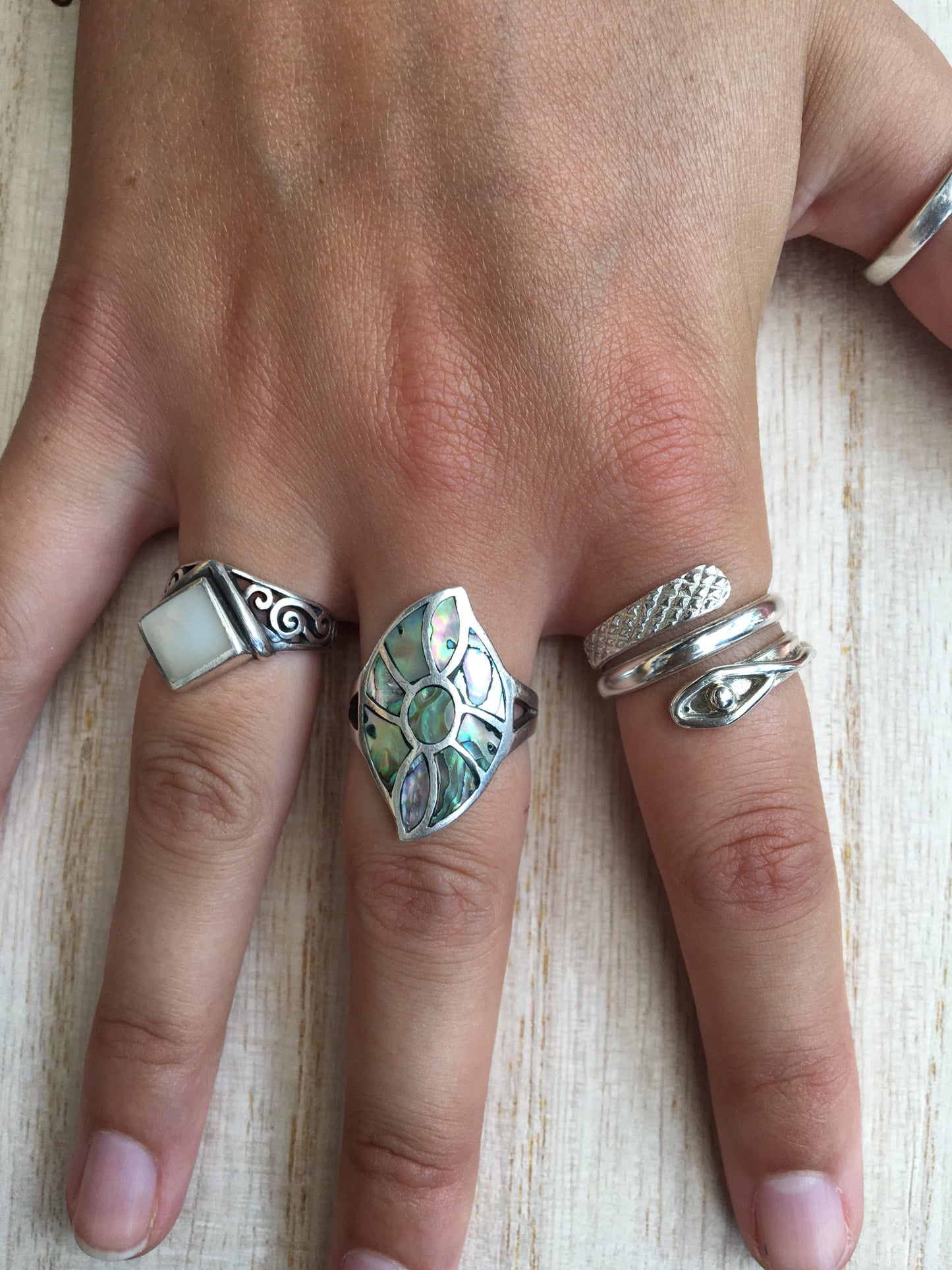 Snake sterling silver ring, Serpent Adjustable Ring, Animal ring, Gift for her,Tribal ring, Boho ring