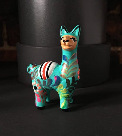Llama  Ornament, Hand painted ceramic alpaca, Llama ornament perfect for birthday or Christmas present