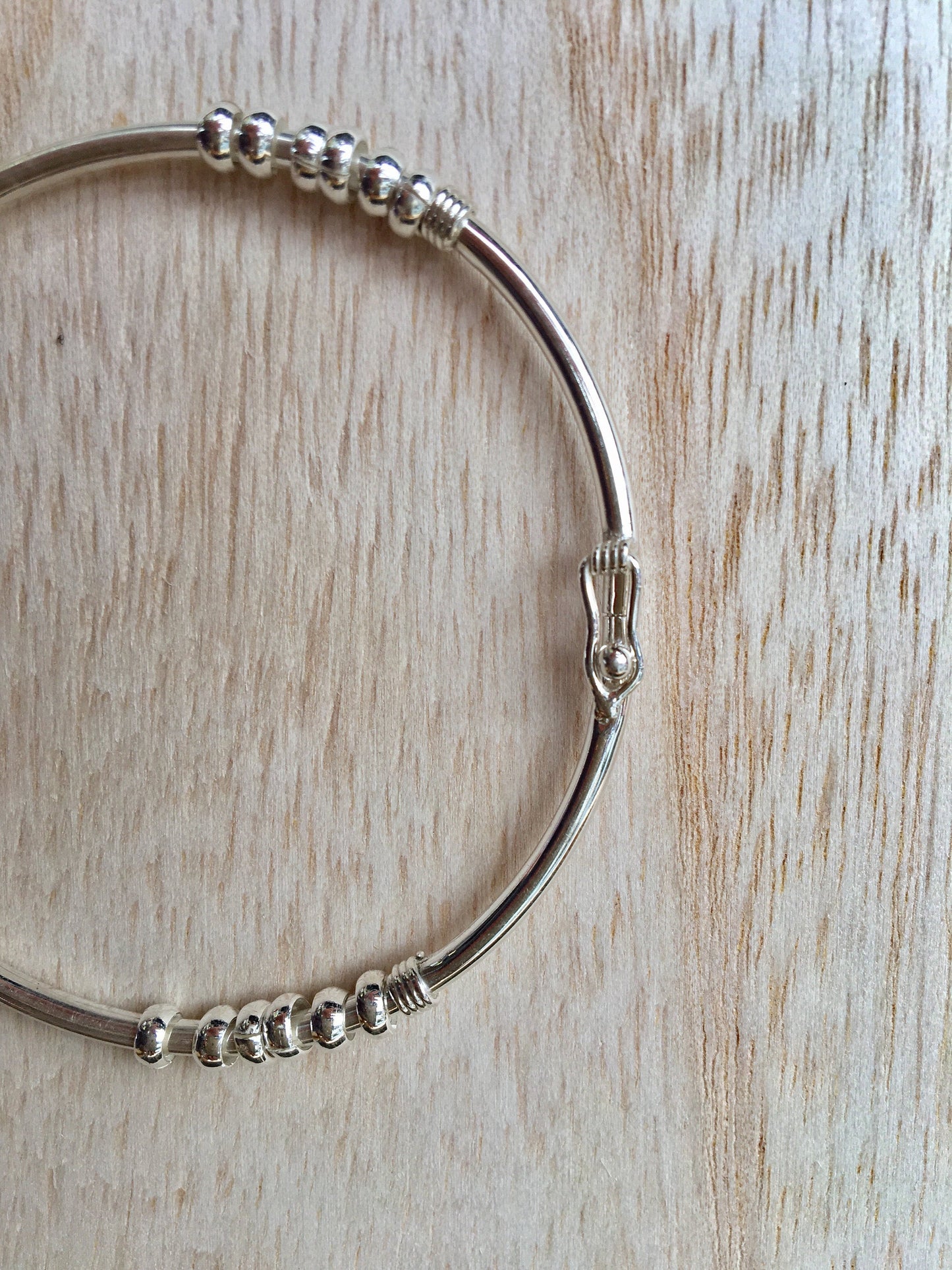 Sterling silver bangle