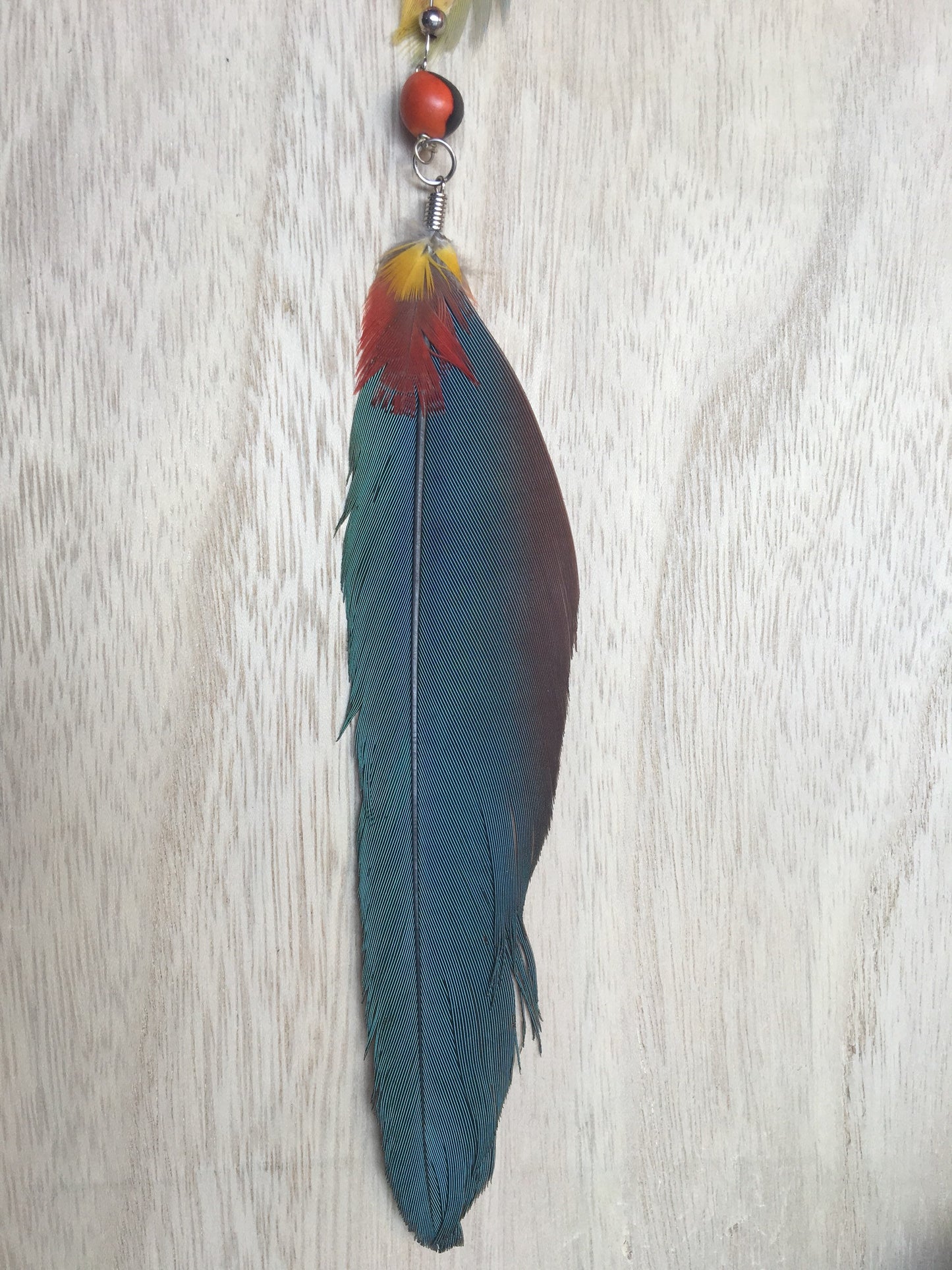Feather earring