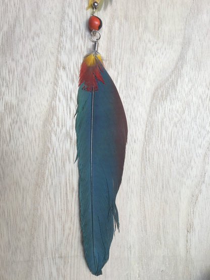 Feather earring
