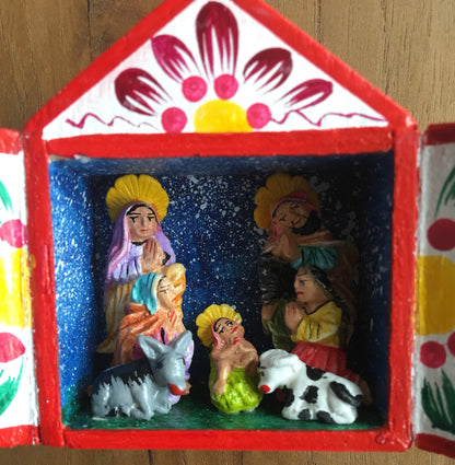Nativity Scene, Nativity Set, Retablos