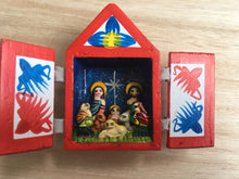 Load image into Gallery viewer, Nativity Scene, Nativity Set, Miniature nativity , Retablos