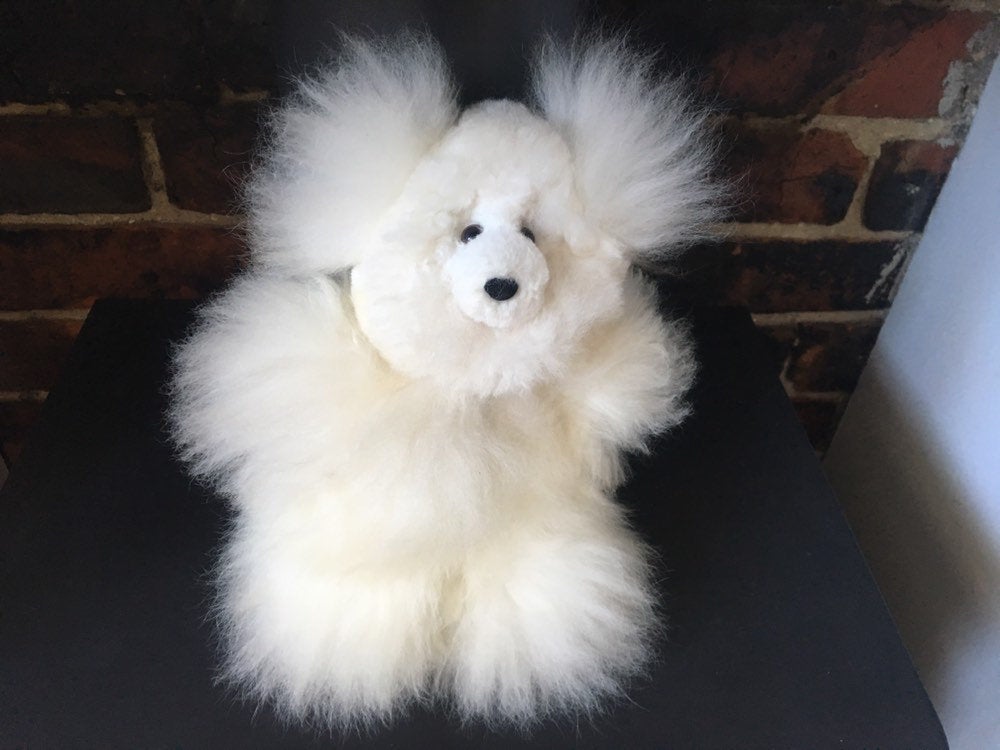 Alpaca fur Teddy bear, Cuddly Teddy Bear, Softest ever Teddy Bear, White Teddy bear, Alpaca fur Teddy Bear, Brown Teddy Bear