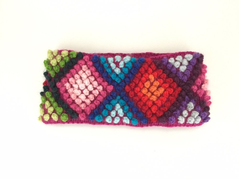 Hand knitted headband, head warmer, women headband, winter headwarmer