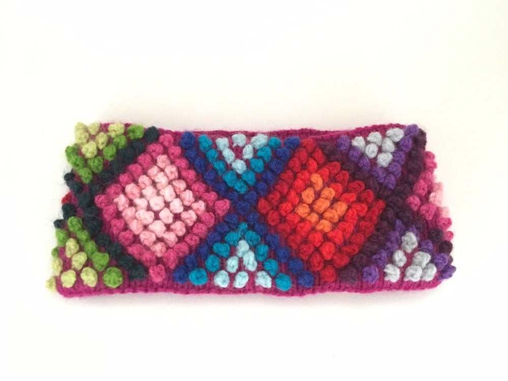 Hand knitted headband, head warmer, women headband, winter headwarmer