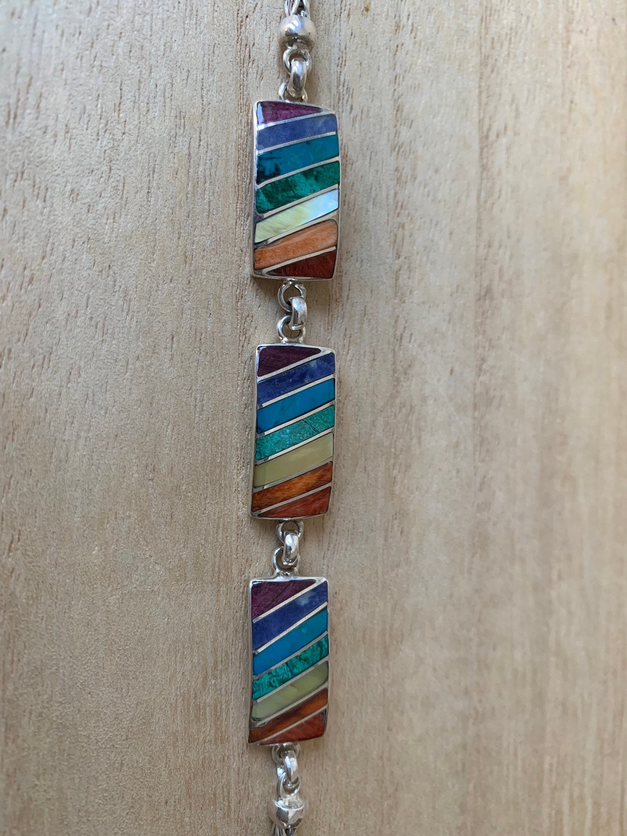 Pride silver bracelet