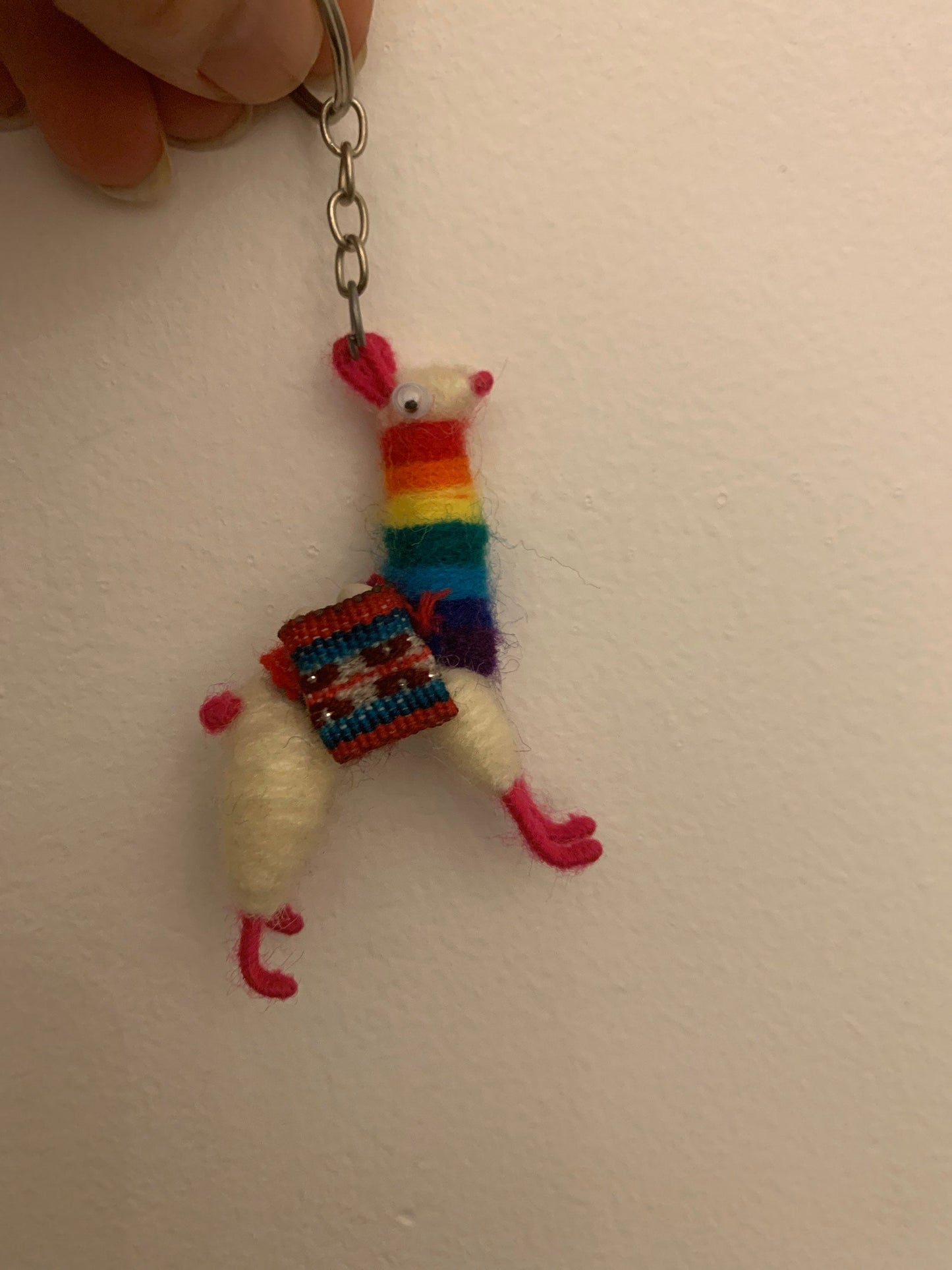 Pride Llama Key ring, Llama key chain, Llama ornament, Pride gifts, Pride llama